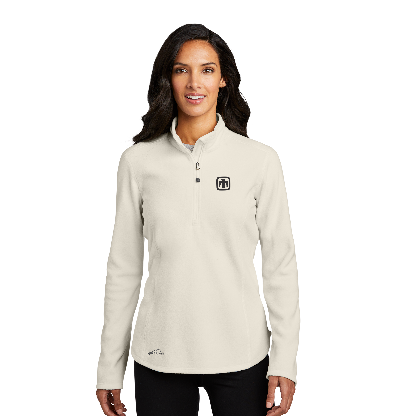 Eddie Bauer® Ladies 1/2-Zip Microfleece Jacket