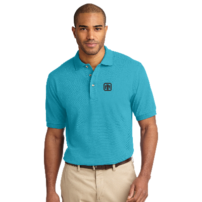 Port Authority® Heavyweight Cotton Pique Polo