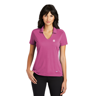 Nike Ladies Dri-FIT Vertical Mesh Polo