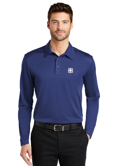 Port Authority® Silk Touch™ Performance Long Sleeve Polo