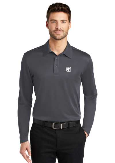 Port Authority® Silk Touch™ Performance Long Sleeve Polo