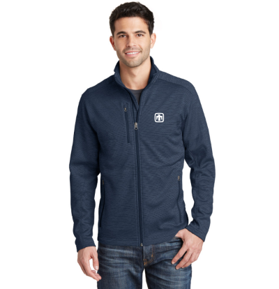 Port Authority® Digi Stripe Fleece Jacket