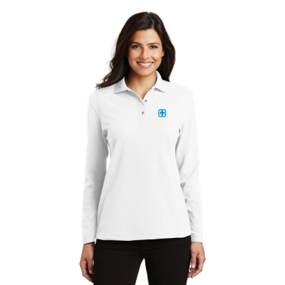 Port Authority® Ladies Silk Touch™ Long Sleeve Polo