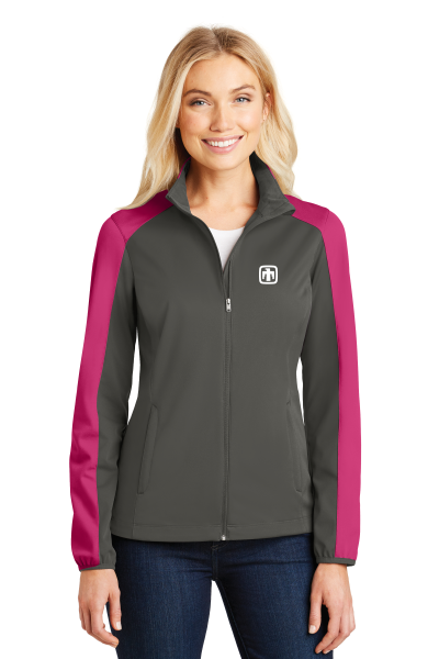 Port Authority® Ladies Active Colorblock Soft Shell Jacket