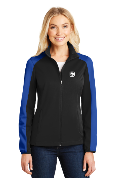 Port Authority® Ladies Active Colorblock Soft Shell Jacket