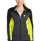 Sport-Tek® Ladies Tech Fleece Colorblock Full-Zip Hooded Jacket