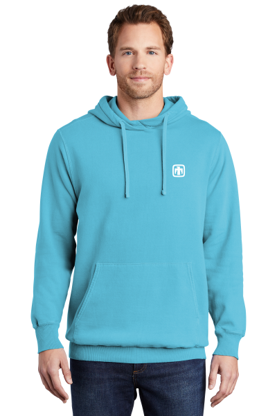 Port & Company® Beach Wash™ Garment-Dyed Pullover Hooded Sweatshirt