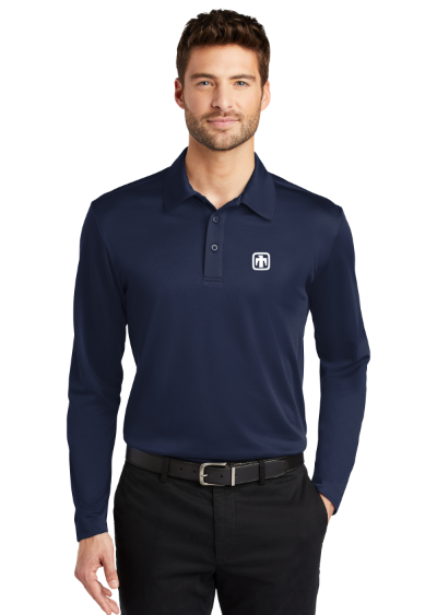 Port Authority® Silk Touch™ Performance Long Sleeve Polo