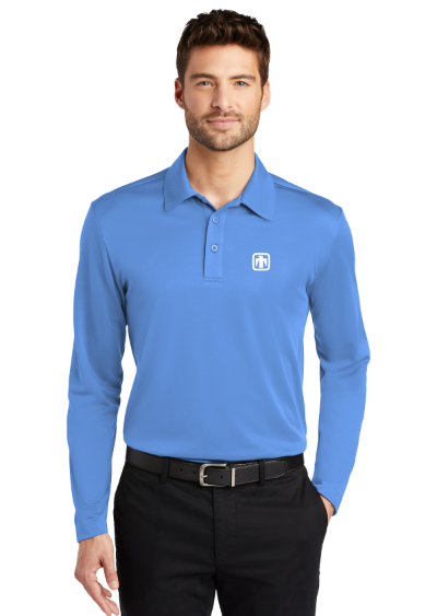 Port Authority® Silk Touch™ Performance Long Sleeve Polo