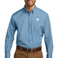 Port Authority® Long Sleeve Carefree Poplin Shirt