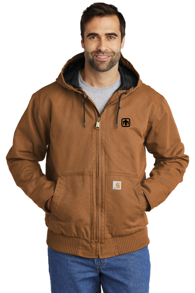 Men's carhartt duck jacket on sale