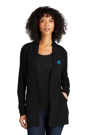 Port Authority® Ladies Microterry Cardigan